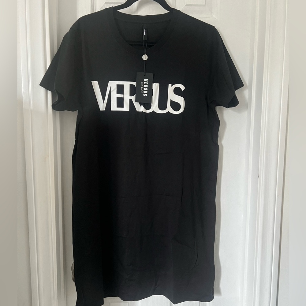 Versace Versus Black Jersey Top